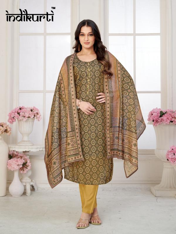 shanaya indikurti tissue readymade classic combo set churidar salwar suit