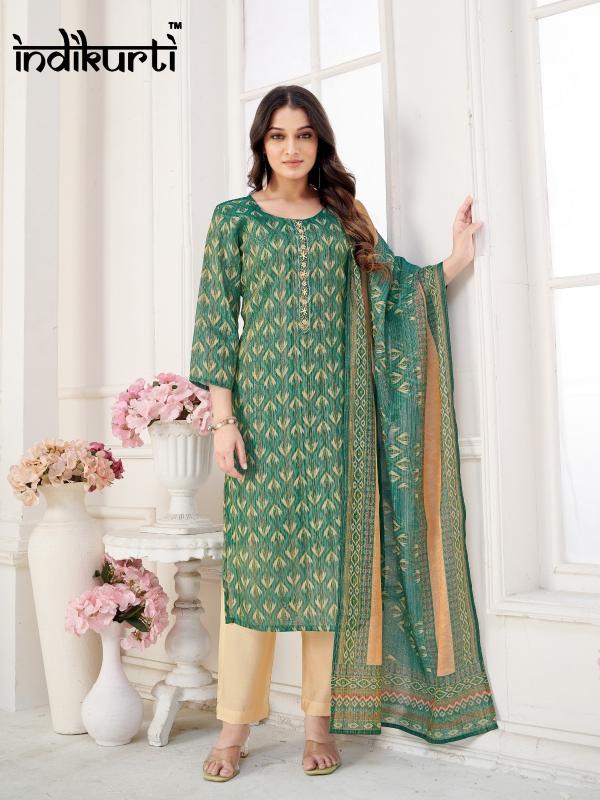 shanaya indikurti tissue readymade classic combo set churidar salwar suit