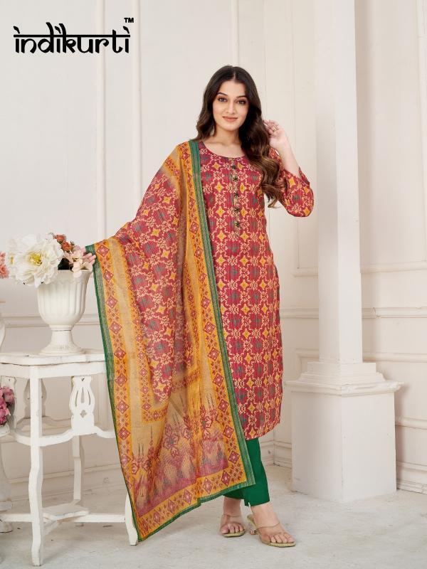 shanaya indikurti tissue readymade classic combo set churidar salwar suit