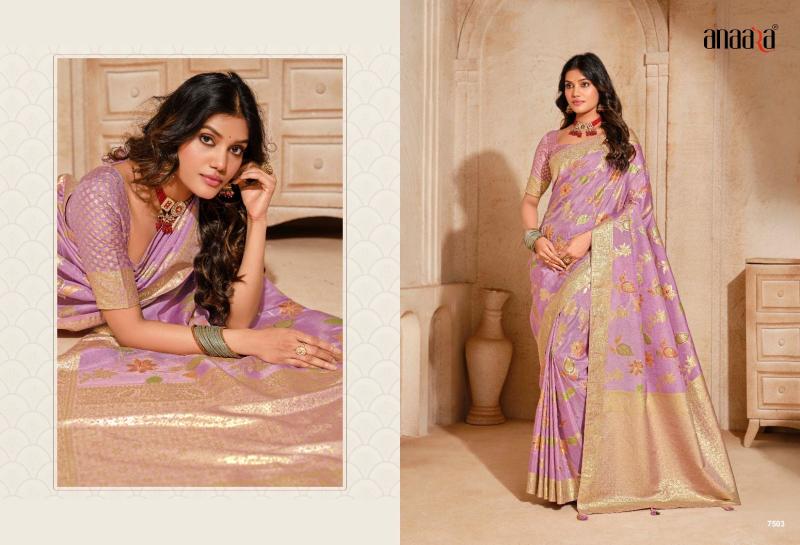 anaara 7500 by tathastu silk attractive look best sarees online 