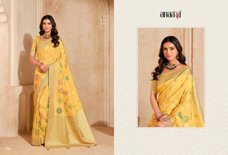 anaara 7500 by tathastu silk attractive look best sarees online 