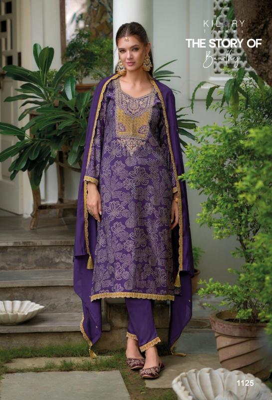 kilory the story of bandhej viscose modal silk exclusive 3pcs for every occasion