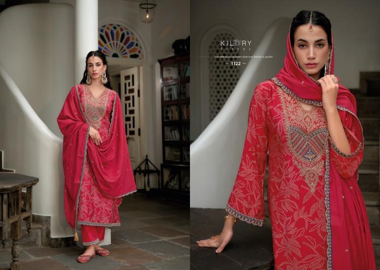 kilory the story of bandhej viscose modal silk exclusive 3pcs for every occasion