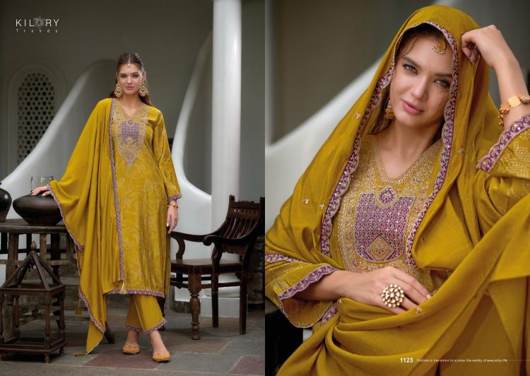 kilory the story of bandhej viscose modal silk exclusive 3pcs for every occasion