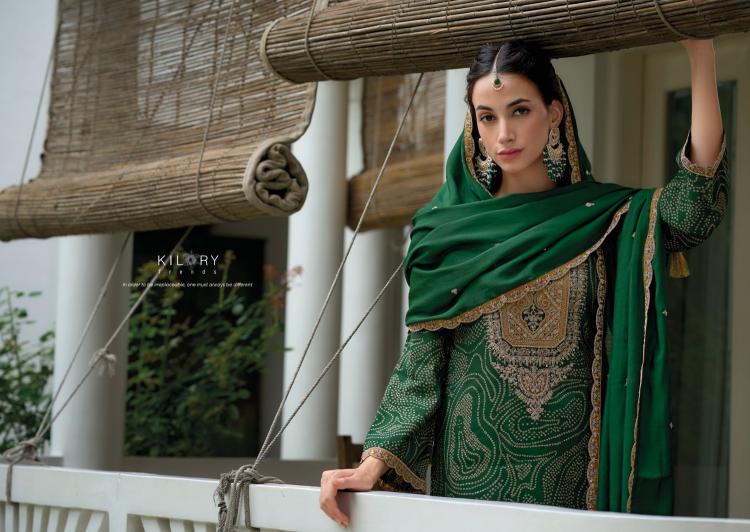 kilory the story of bandhej viscose modal silk exclusive 3pcs for every occasion