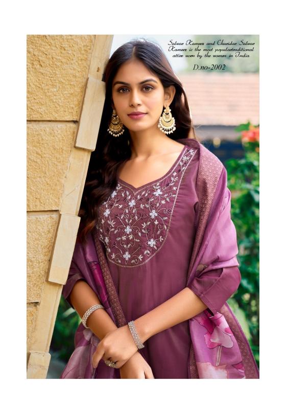 fitoor vol 2 by vaniska colourpix readymade roman simar classic plush size 3pcs dress