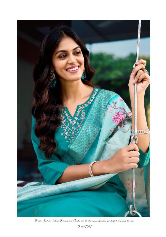fitoor vol 2 by vaniska colourpix readymade roman simar classic plush size 3pcs dress