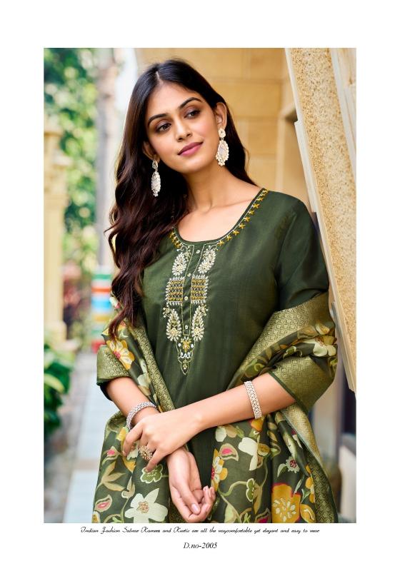 fitoor vol 2 by vaniska colourpix readymade roman simar classic plush size 3pcs dress