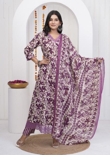 HERITAGE ANARKALI READYMADE SUITS SUMMER