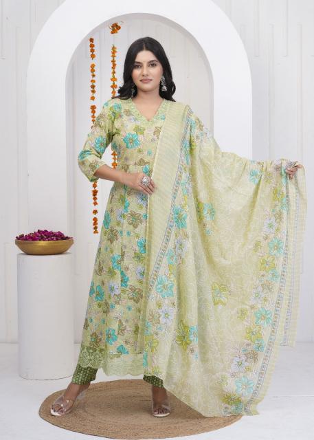 HERITAGE ANARKALI READYMADE SUITS SUMMER