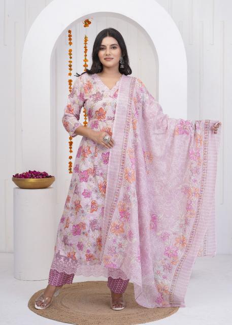 HERITAGE ANARKALI READYMADE SUITS SUMMER