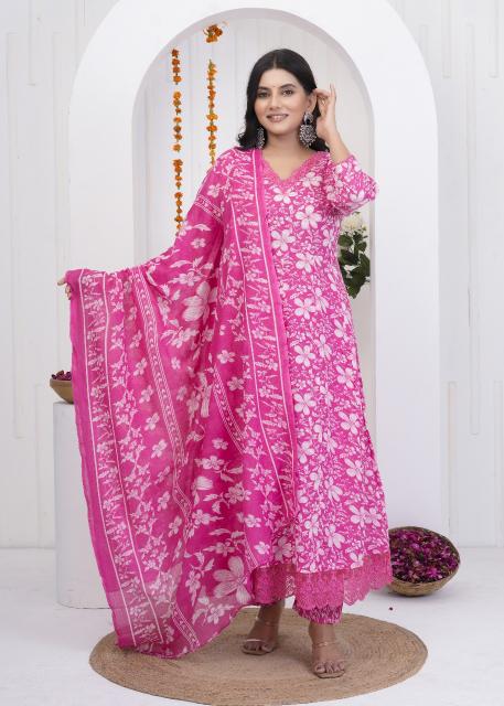 HERITAGE ANARKALI READYMADE SUITS SUMMER