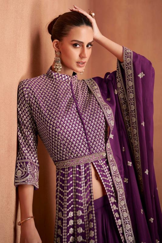 gulkayra designer khwab georgette exclusive design fully stitch gown style 3pcs dress