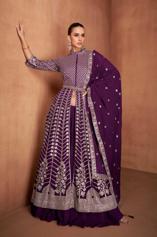 gulkayra designer khwab georgette exclusive design fully stitch gown style 3pcs dress