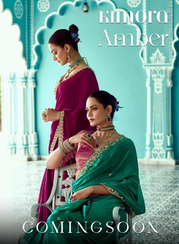 amber by kimora 2191-2201 fancy luxurious silk sarees for women