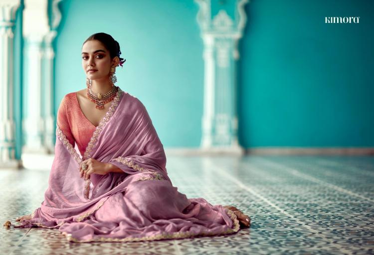 amber by kimora 2191-2201 fancy luxurious silk sarees for women