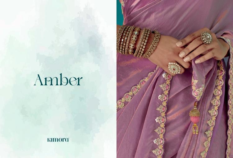 amber by kimora 2191-2201 fancy luxurious silk sarees for women