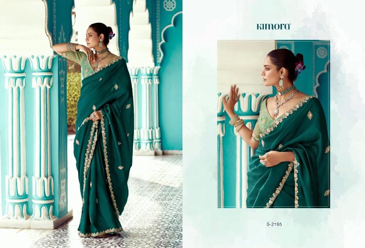 amber by kimora 2191-2201 fancy luxurious silk sarees for women