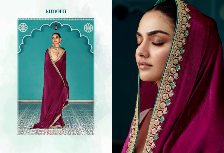 amber by kimora 2191-2201 fancy luxurious silk sarees for women