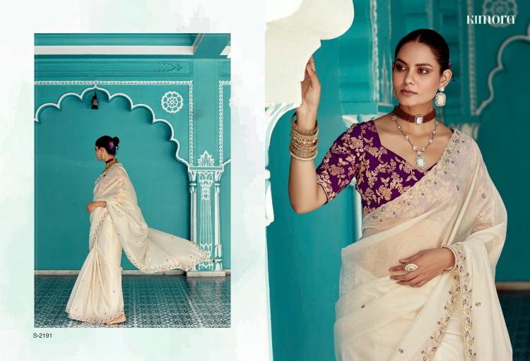 amber by kimora 2191-2201 fancy luxurious silk sarees for women