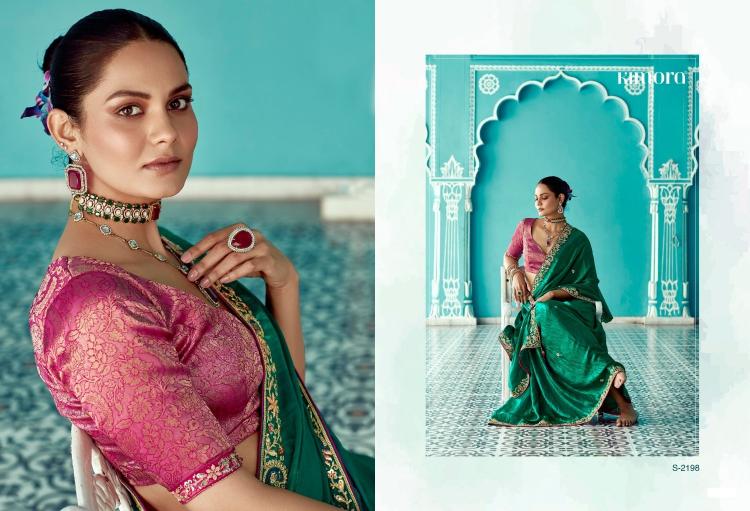 amber by kimora 2191-2201 fancy luxurious silk sarees for women