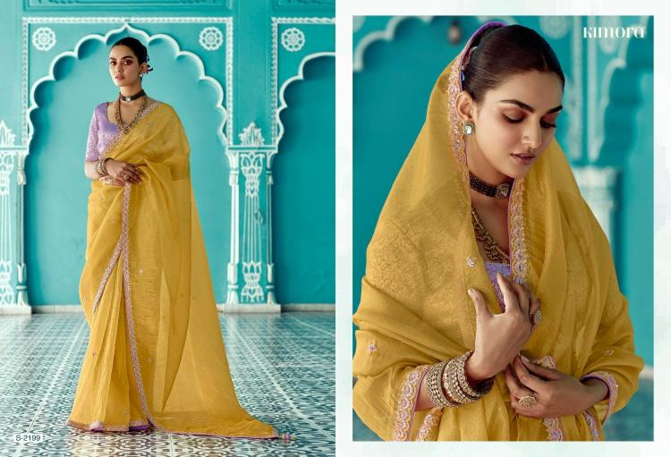 amber by kimora 2191-2201 fancy luxurious silk sarees for women