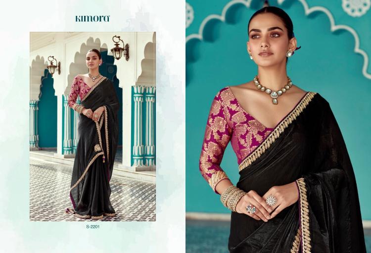 amber by kimora 2191-2201 fancy luxurious silk sarees for women