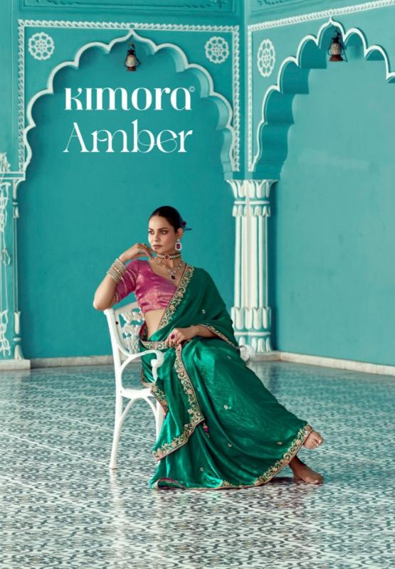amber by kimora 2191-2201 fancy luxurious silk sarees for women