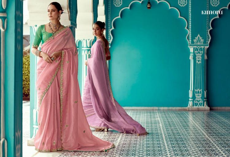 amber by kimora 2191-2201 fancy luxurious silk sarees for women