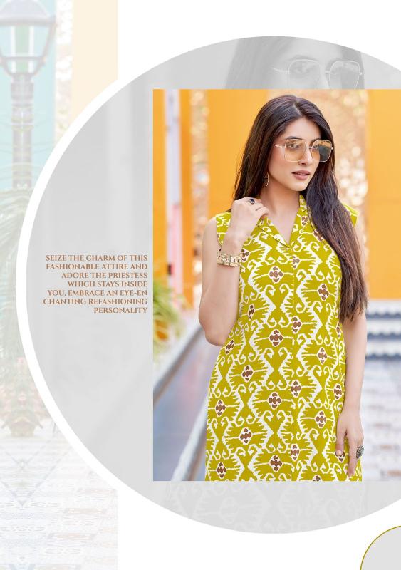 kalista by mittoo rayon fully stitch fancy long kurtis online 