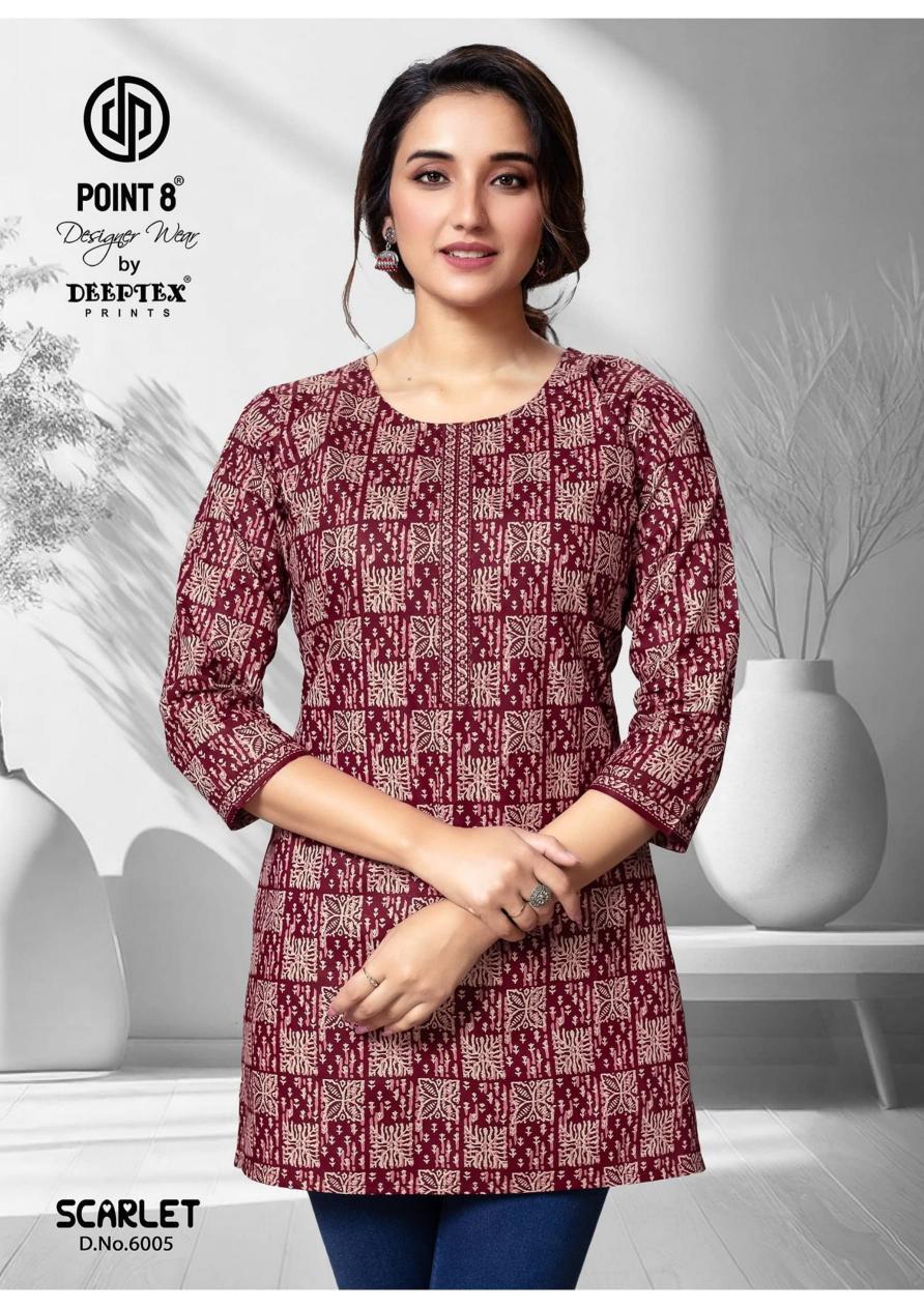 deeptex prints scarlet vol 6 cotton fully stitch plus size classic girls tops 