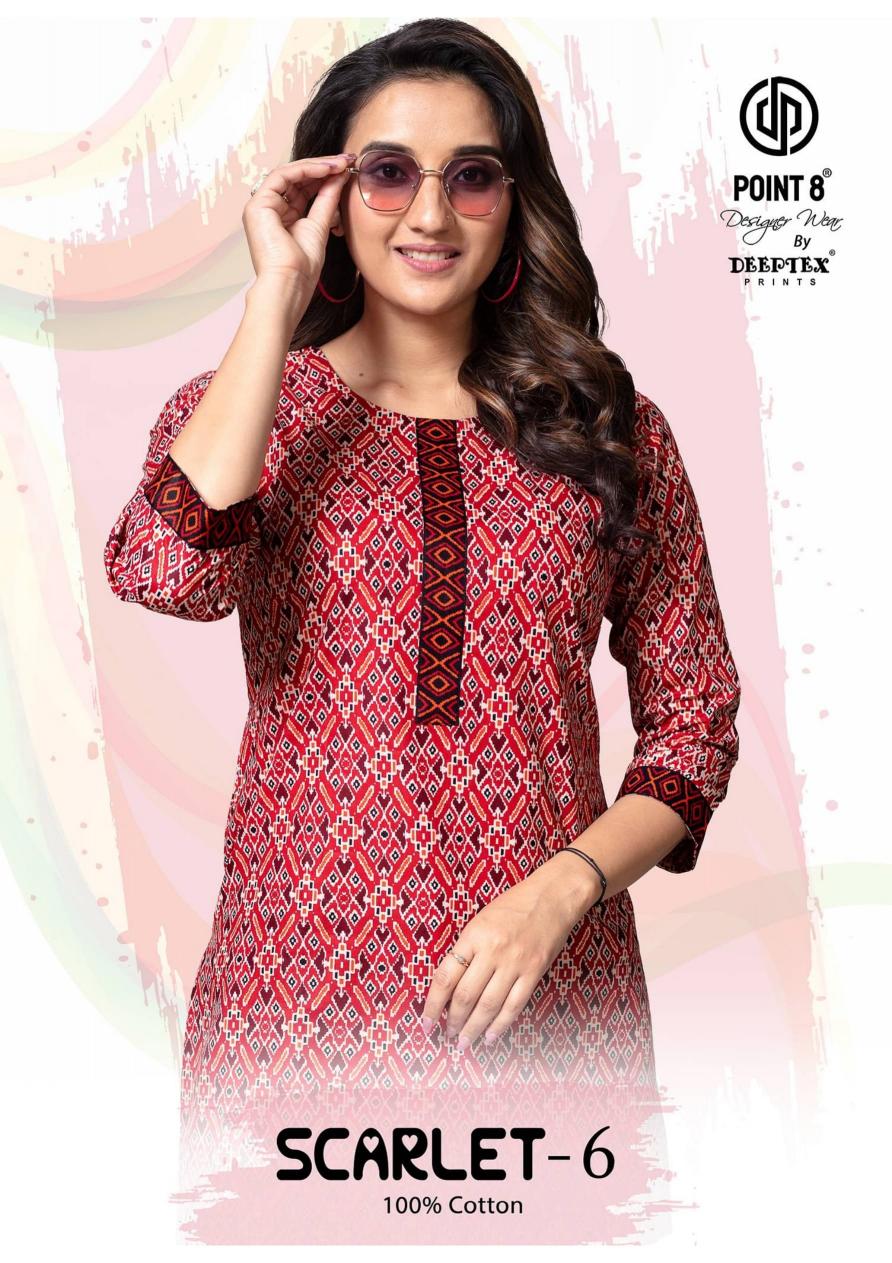 deeptex prints scarlet vol 6 cotton fully stitch plus size classic girls tops 