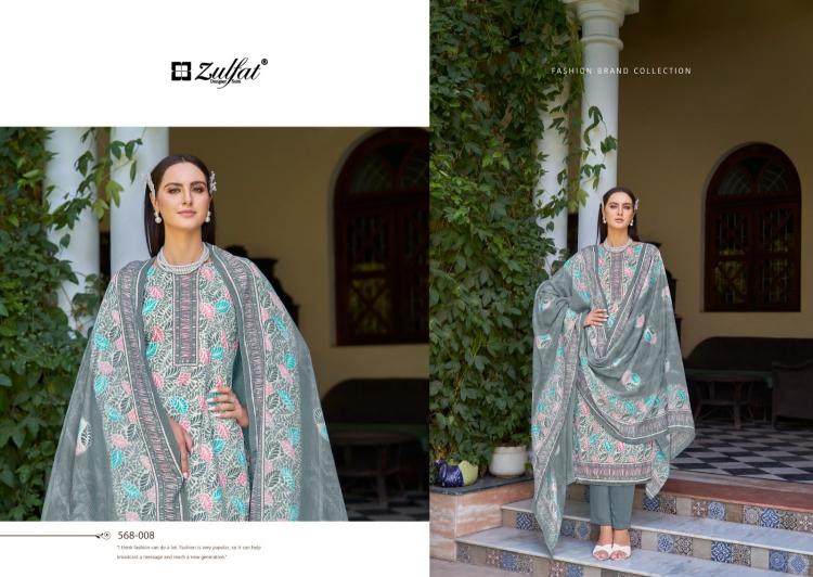 zulfat tahira cotton classic look full stitch plus size salwar kameez online 