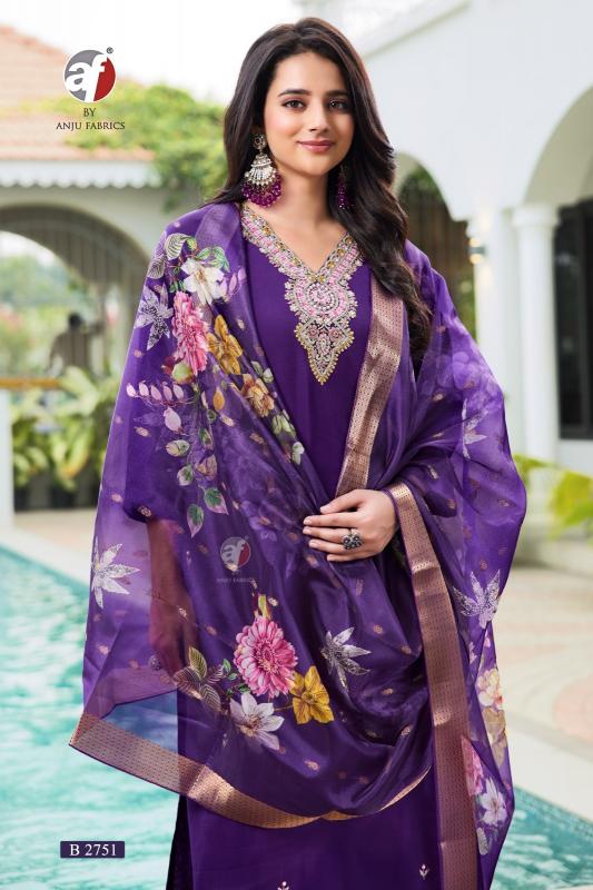 anju fab b 2751 full stitch modal silk shop trendy plus size combo 3pcs dress