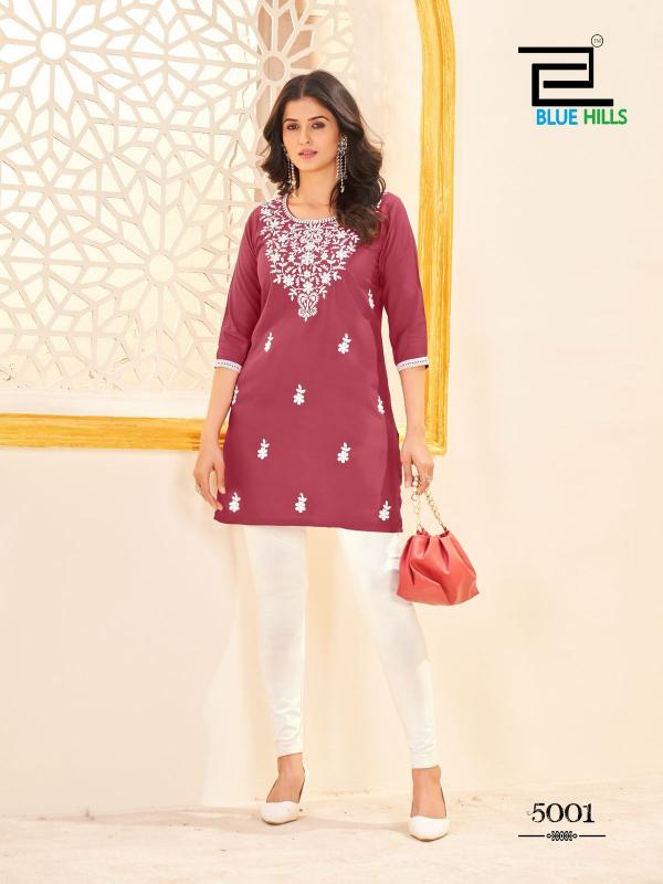 amelia vol 5 by blue hills rayon readymade classic look big size tops 