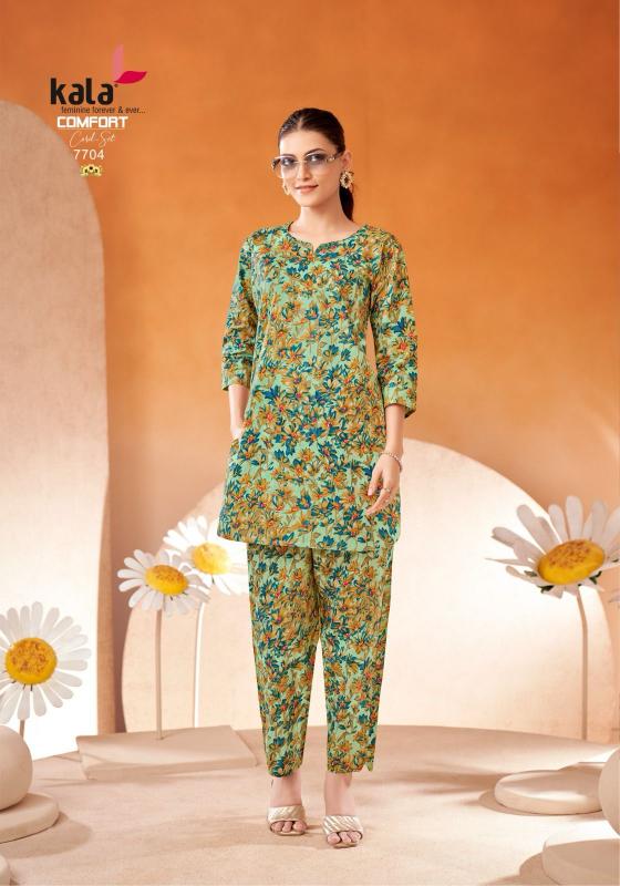 kala comfort co-ord set vol 2 classic look full stitch co-ord set online 