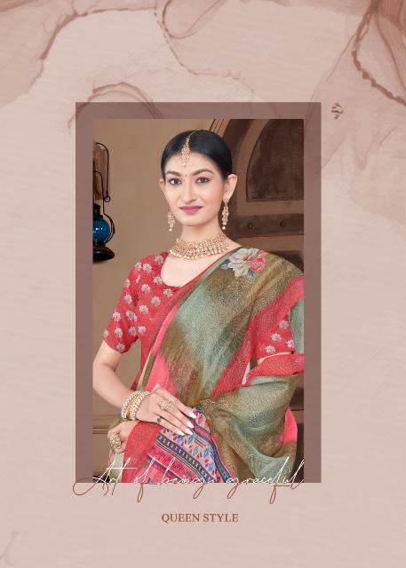 vinamra corporation crimson silk vol 1 shop trendy cotton saree 