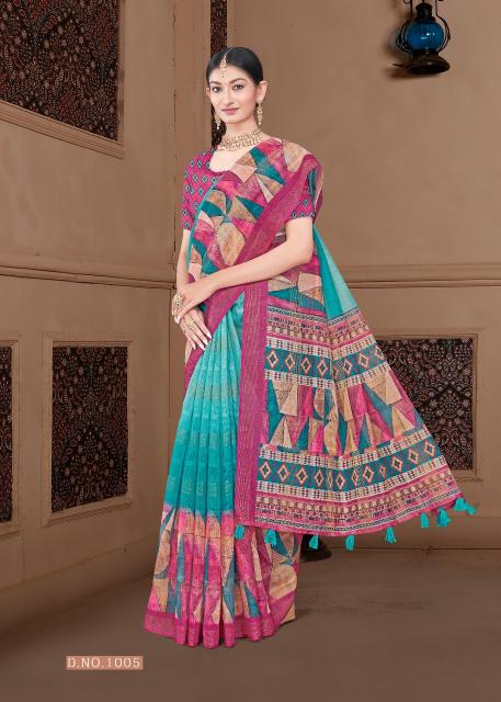 vinamra corporation crimson silk vol 1 shop trendy cotton saree 