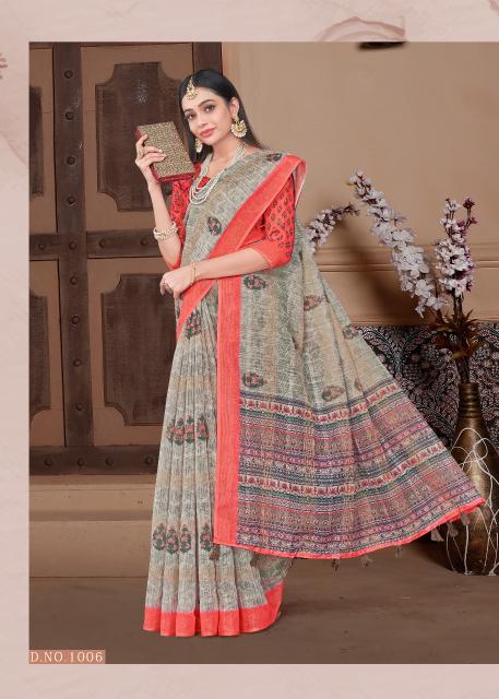 vinamra corporation crimson silk vol 1 shop trendy cotton saree 