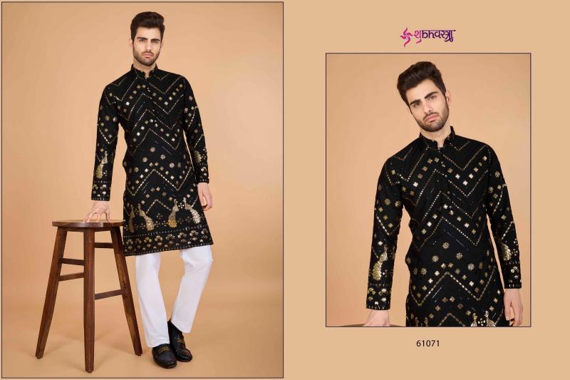 shubhvastra heritage vastra viscose rayon mens kurta with pant festival look