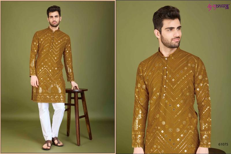 shubhvastra heritage vastra viscose rayon mens kurta with pant festival look
