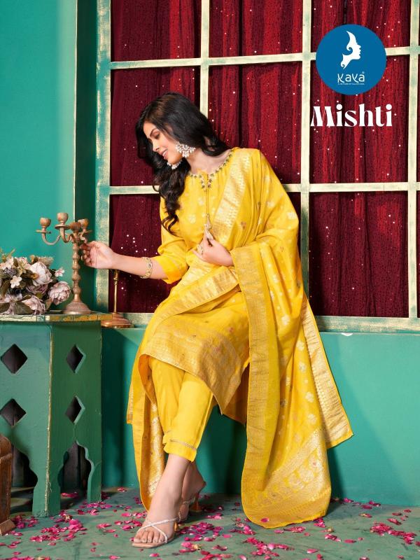 mishti by kaya silk jacquard shimmer full stitch plus size classic 3pcs dress