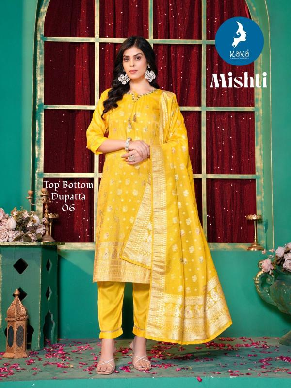 mishti by kaya silk jacquard shimmer full stitch plus size classic 3pcs dress