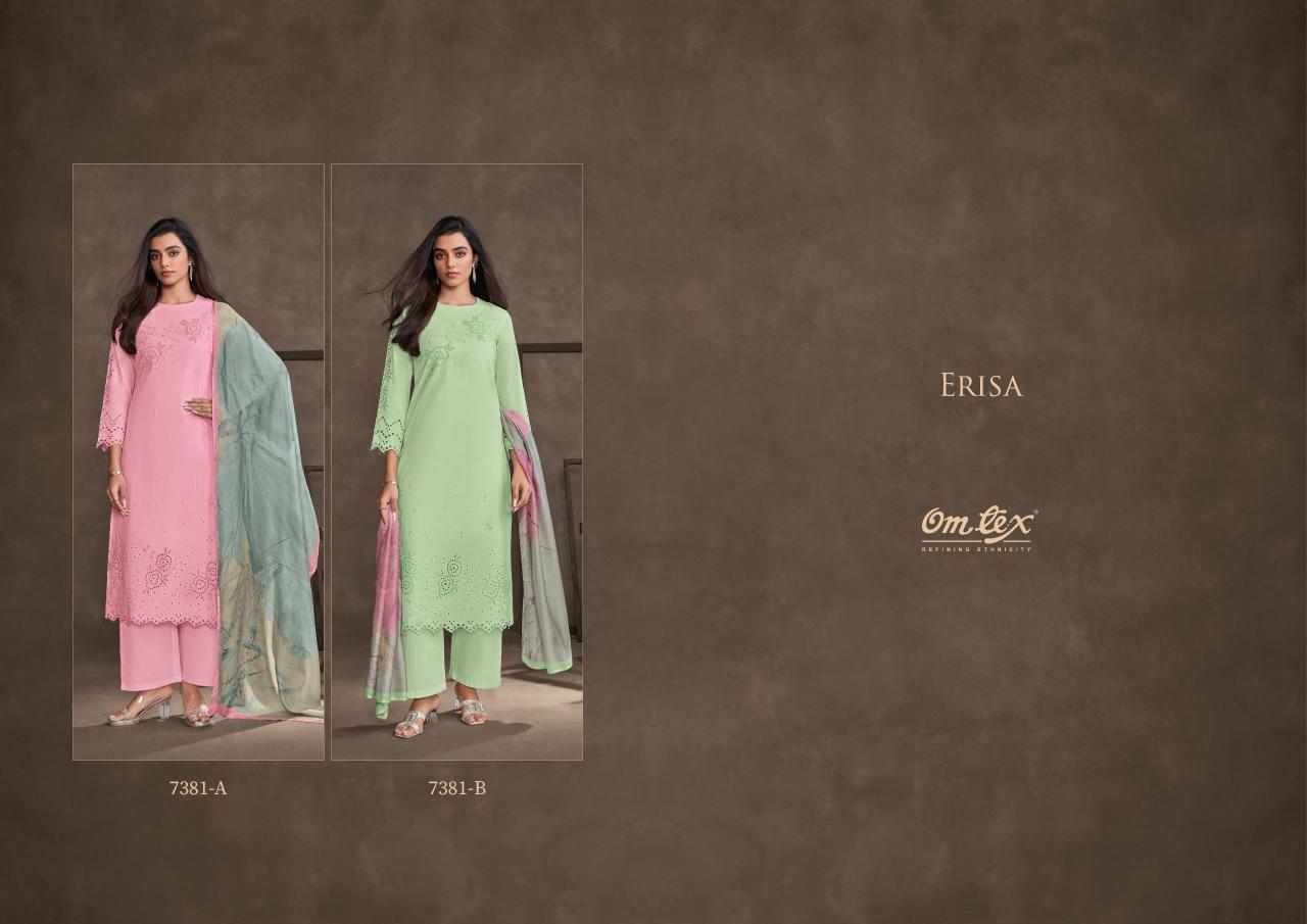omtex launch erisa hit design lawn cotton salwar kameez 