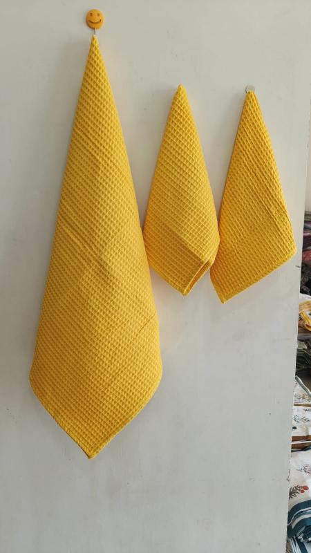 pr plain solid color towel 3pcs set for perfect diwali gift catalog online 