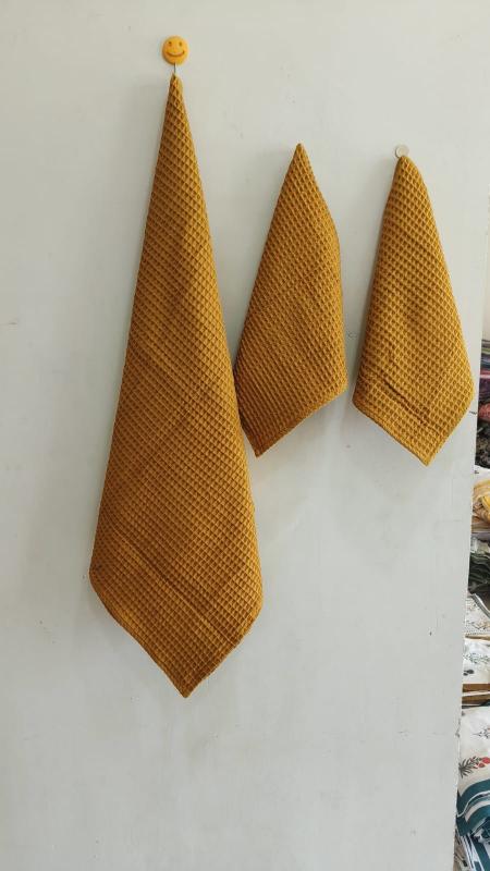 pr plain solid color towel 3pcs set for perfect diwali gift catalog online 