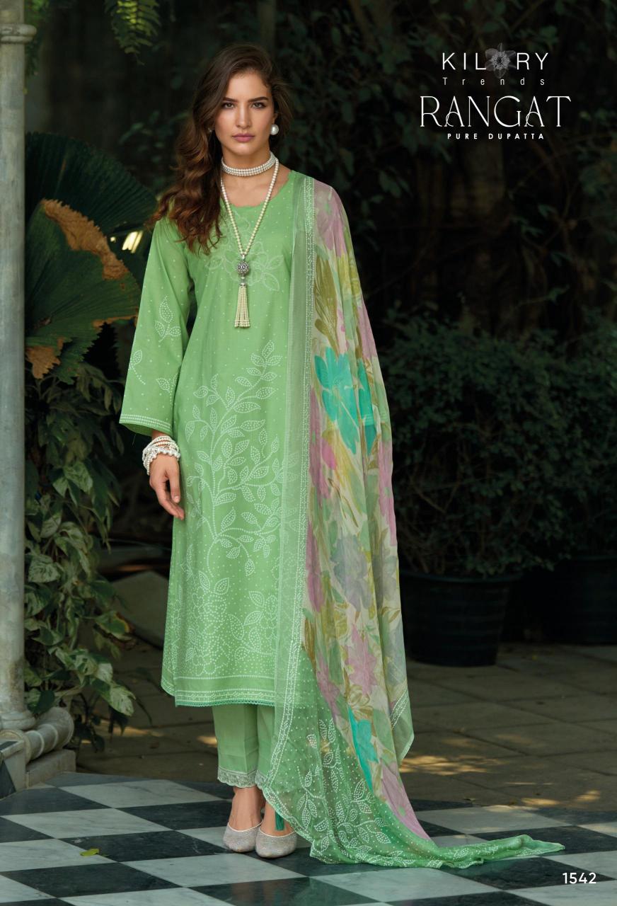kilory trends rangat hit design lawn cotton pakistani dress material 