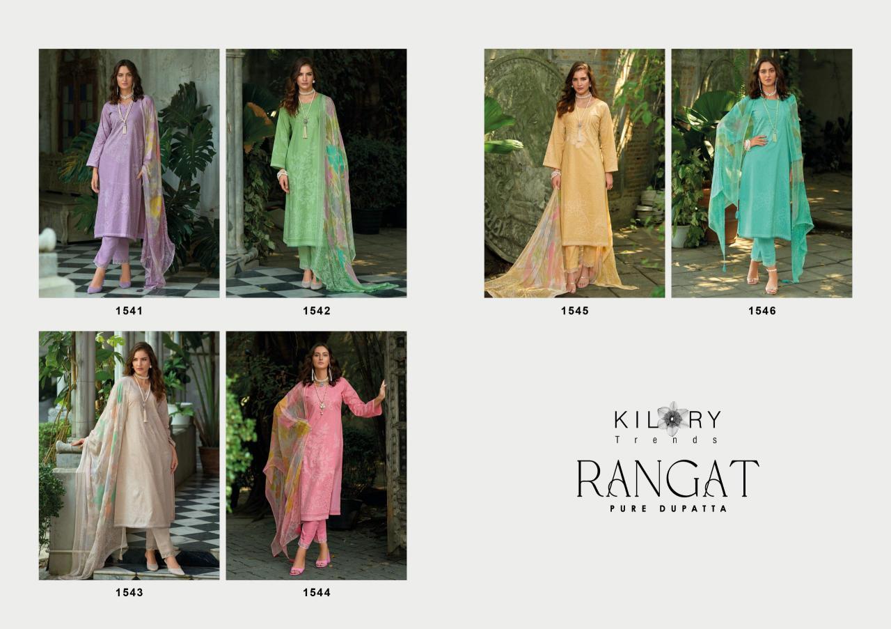 kilory trends rangat hit design lawn cotton pakistani dress material 