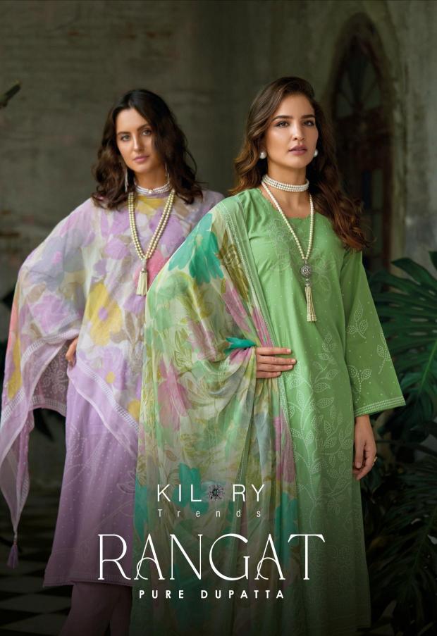 kilory trends rangat hit design lawn cotton pakistani dress material 