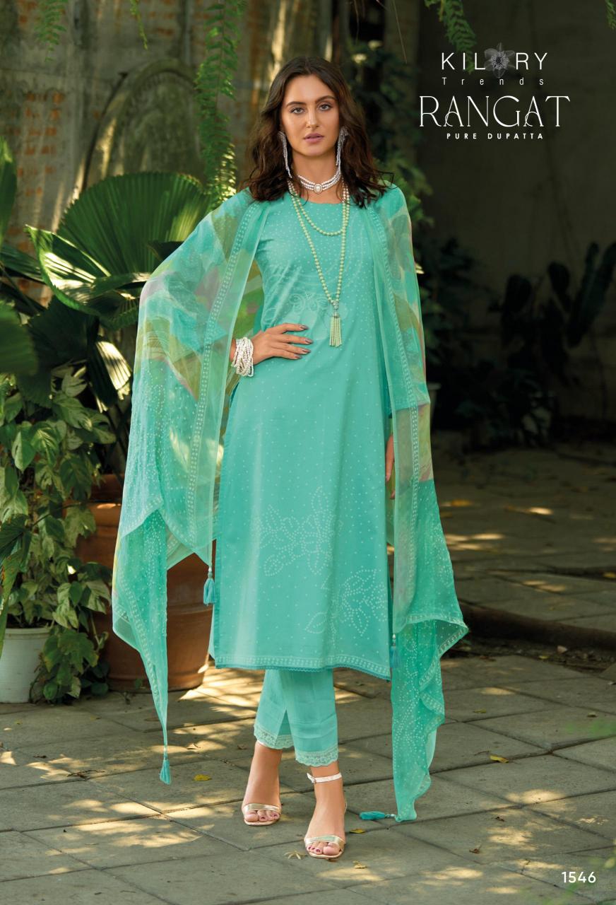 kilory trends rangat hit design lawn cotton pakistani dress material 